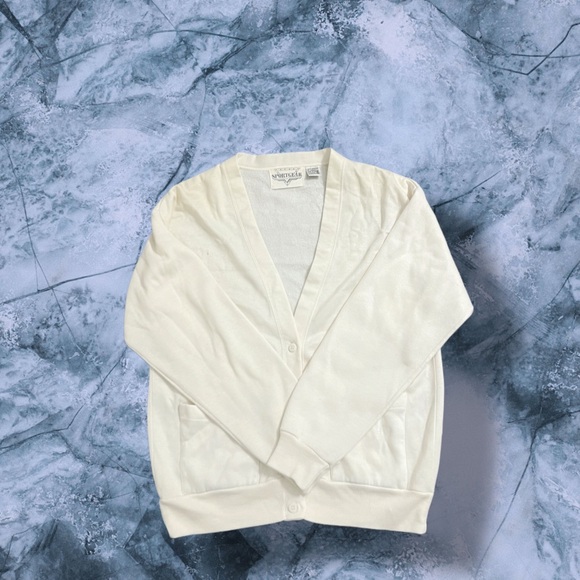 Elegant Women's Cream Cardigan, SportGear Size small - Picture 1 of 7